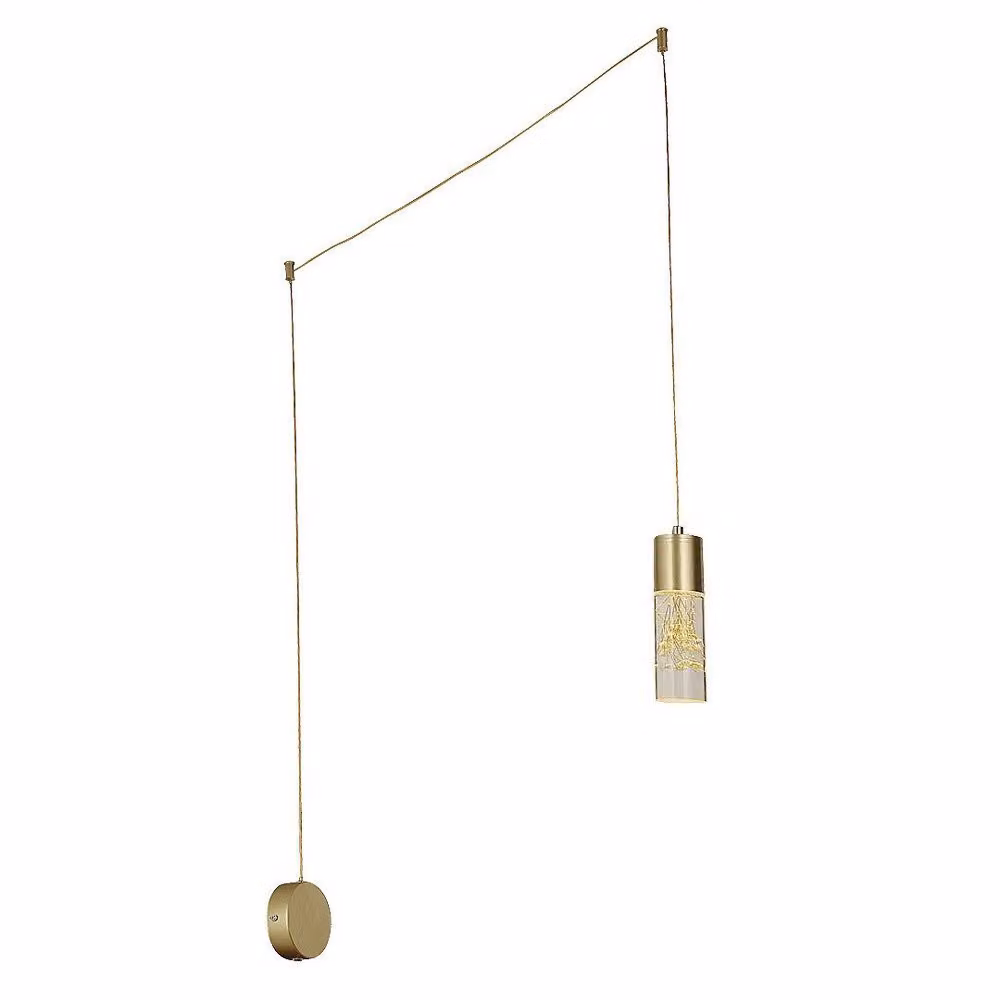 Lampada da parete a LED 4W colore oro 6560 Floresta Rabalux