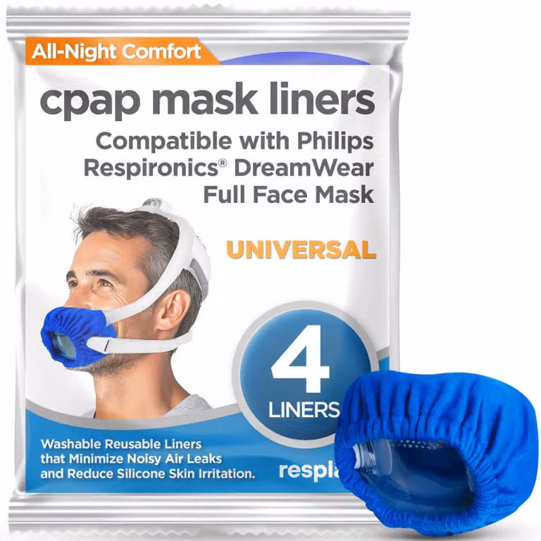 Copri-maschera CPAP per maschera a copertura totale - confezione da 4 pezzi
