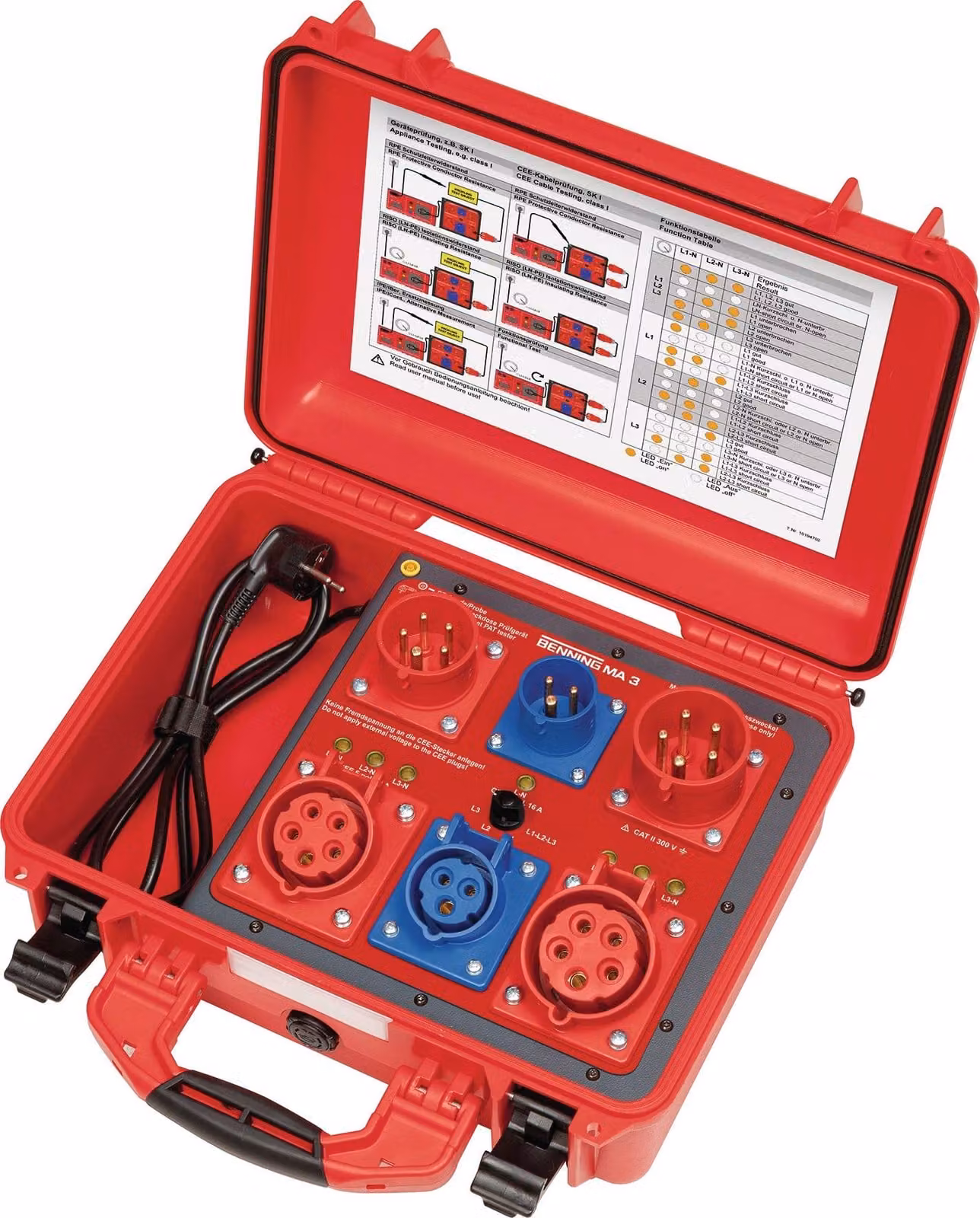 Adattatore di misura MA3 per test passivi BENNING