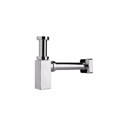 Jika Cubito - Sifone per lavabo, cromo/ottone H3747300040001