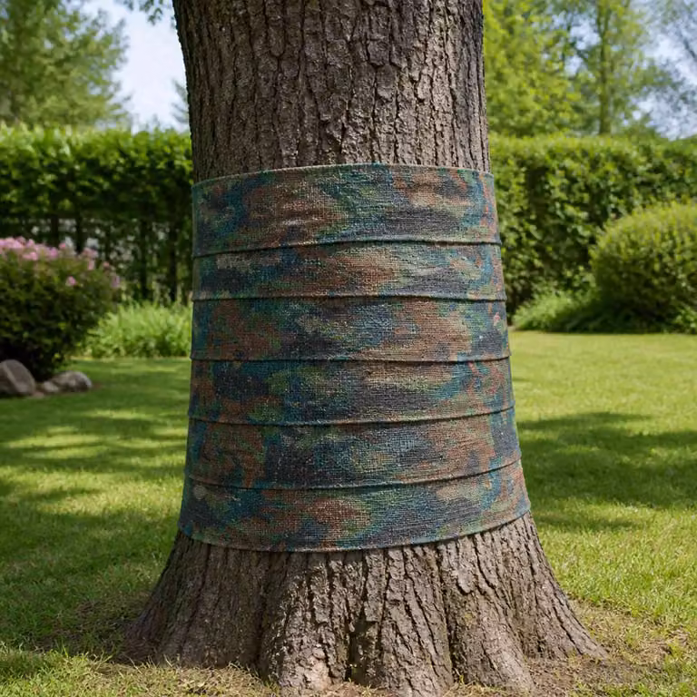 Rotolo di juta mimetico vidaXL multicolore L: 2500 cm, P: 200 cm
