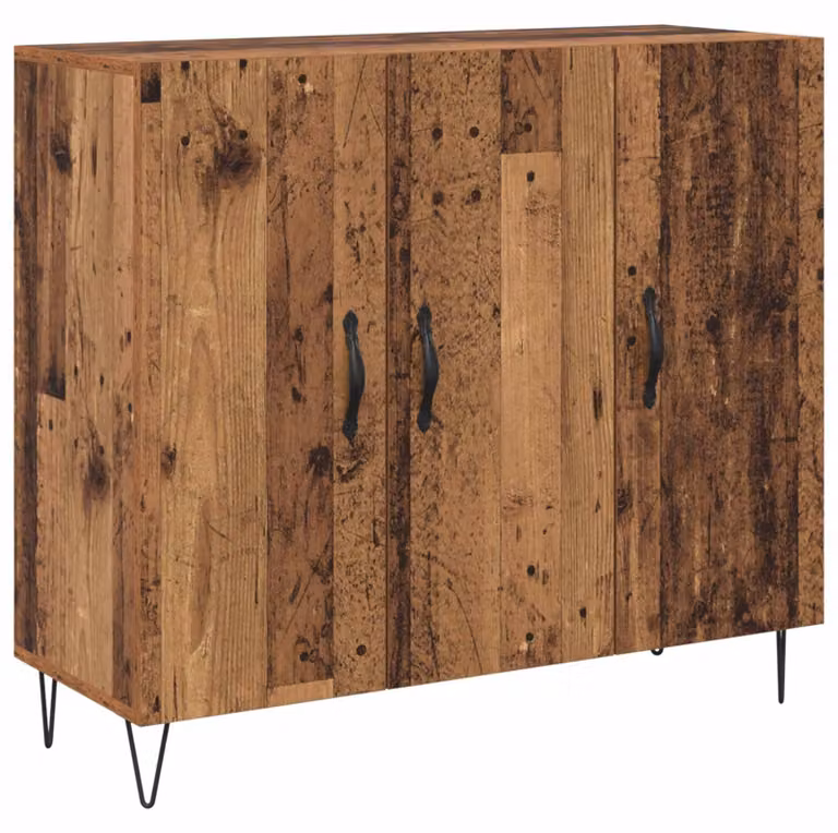 Credenza Legno vecchio 90 x 32,5 x 80 cm Legno multistrato