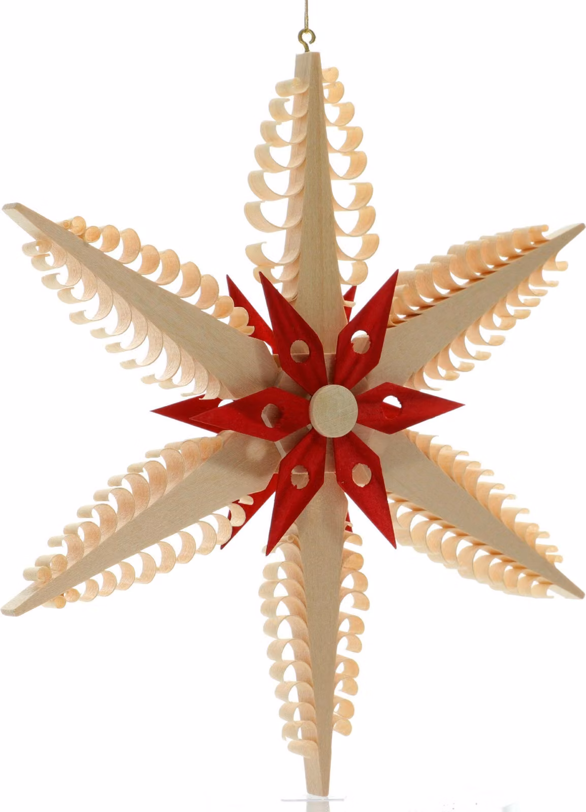 Decorazione per finestre a forma di stella spagnola, dimensioni 20x21x3 cm, NUOVA