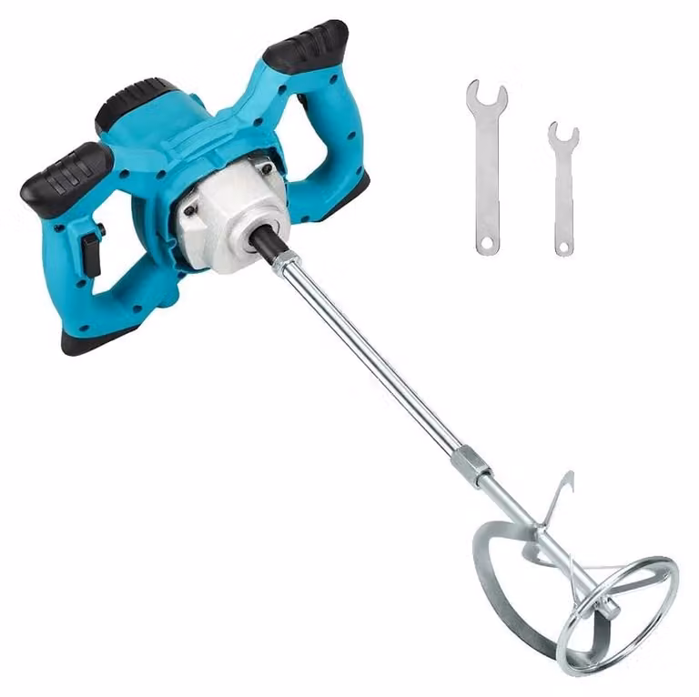 Miscelatore di cemento, 6 velocità, design ergonomico, colore verde