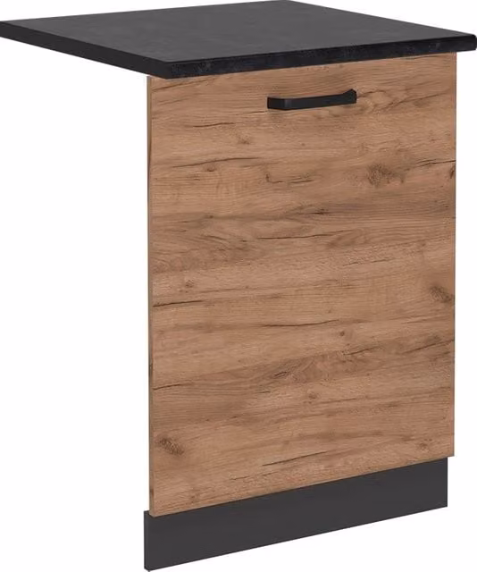 Pannello frontale R-Line Vicco in Rovere dorato e Antracite, Larghezza: 60 cm