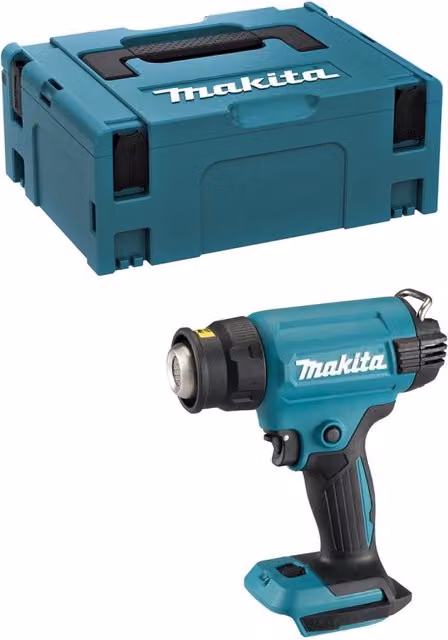 Pistola Termica Makita DHG181ZJ con MAKPAC 2 – 1