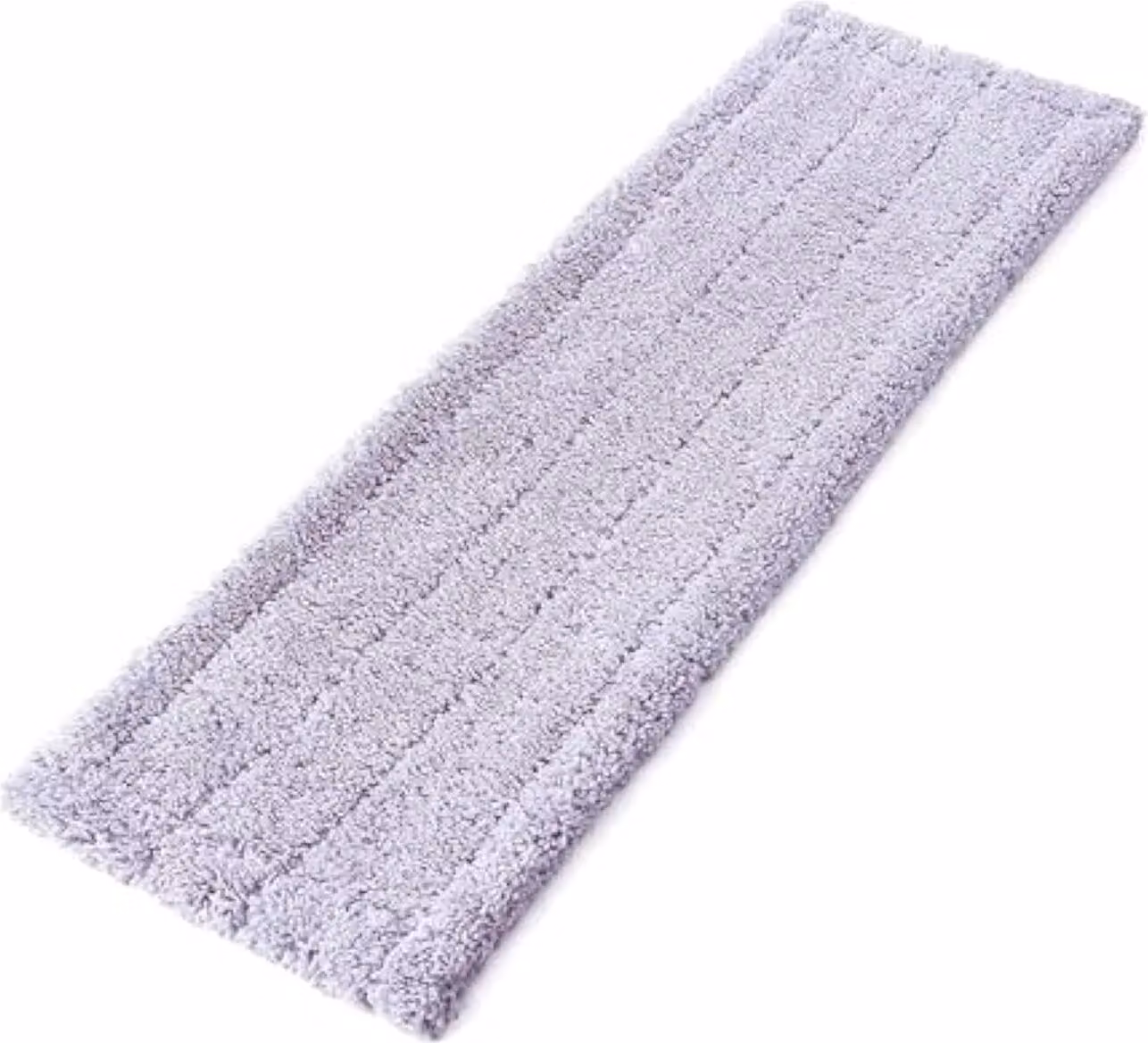Ricarica per mop in microfibra, 45x15 cm, color lilla, 100% microfibra
