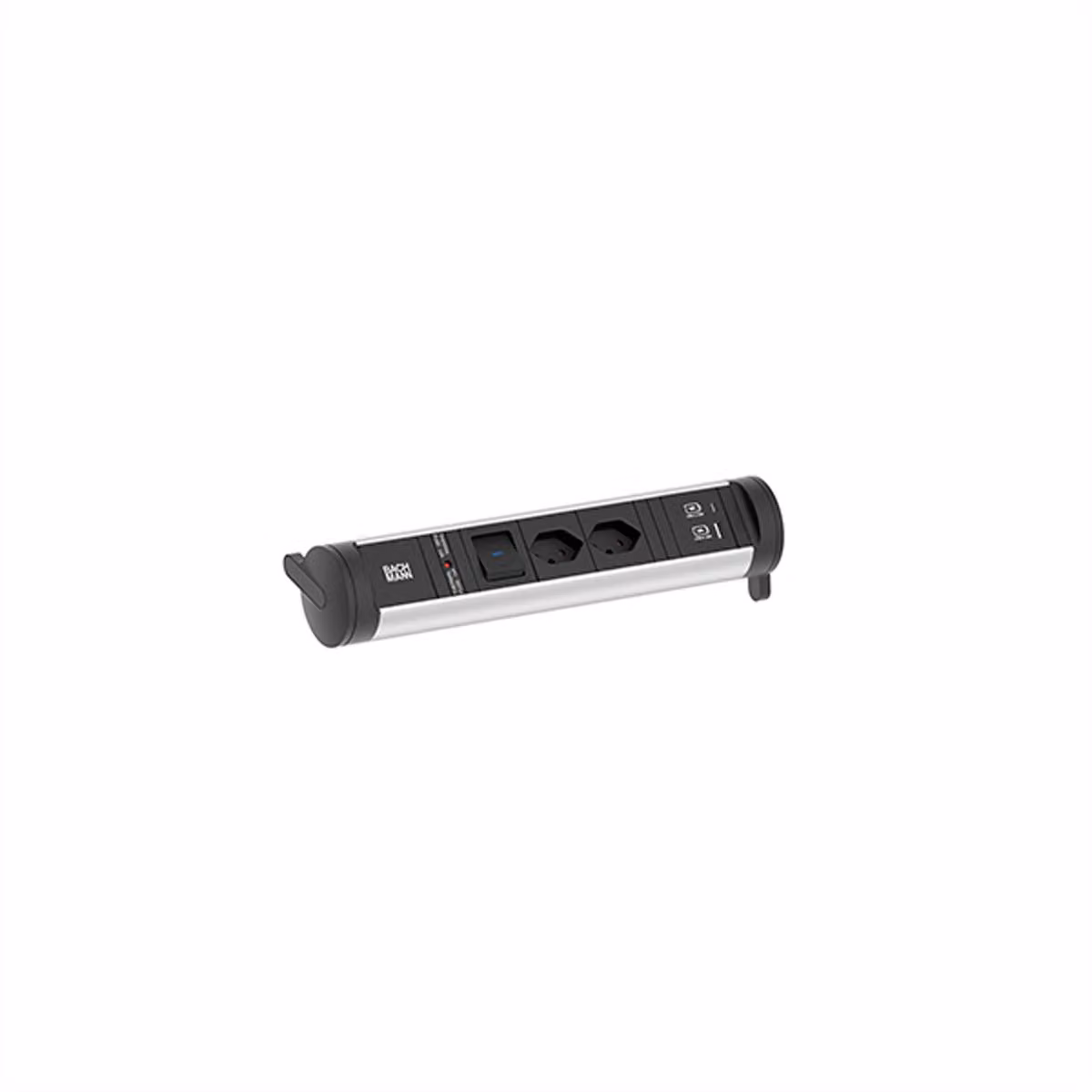 BACHMANN CYCLE Base 2xCH 1xinterruttore 1xUSB A/C 22W 0,2m GST18