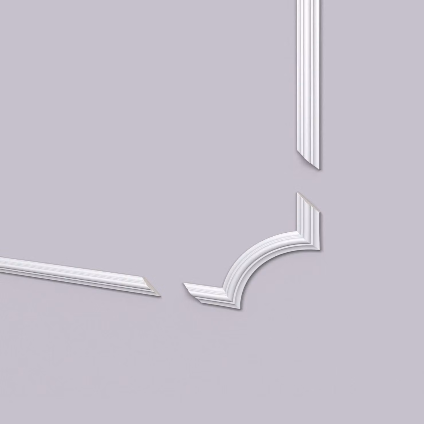 Set di elementi angolari NMC SP3-4 ARSTYL Noel Marquet Elemento decorativo classico bianco 4 pezzi
