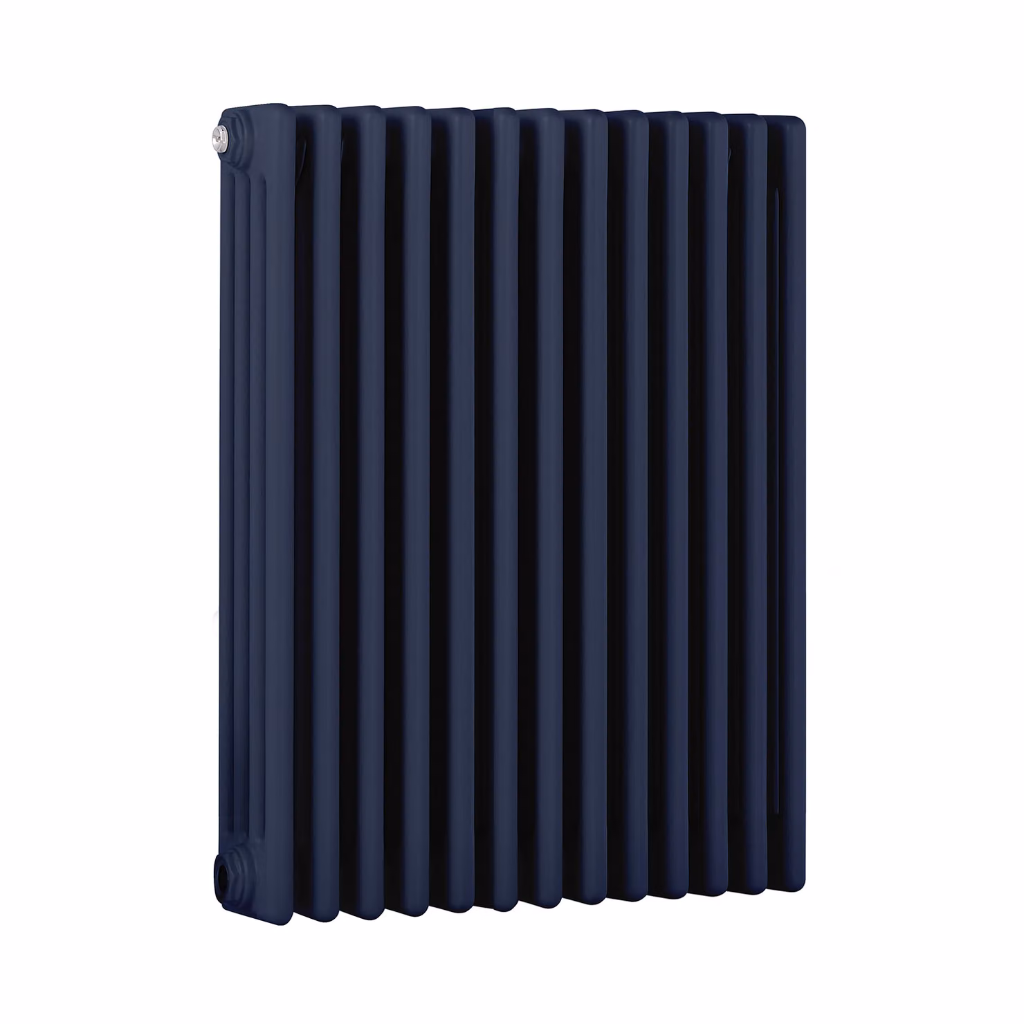 Radiatore Orizzontale a Colonne (4 Colonne) 750mm x 605mm - Blu (Deep Sea Blu) - Regent