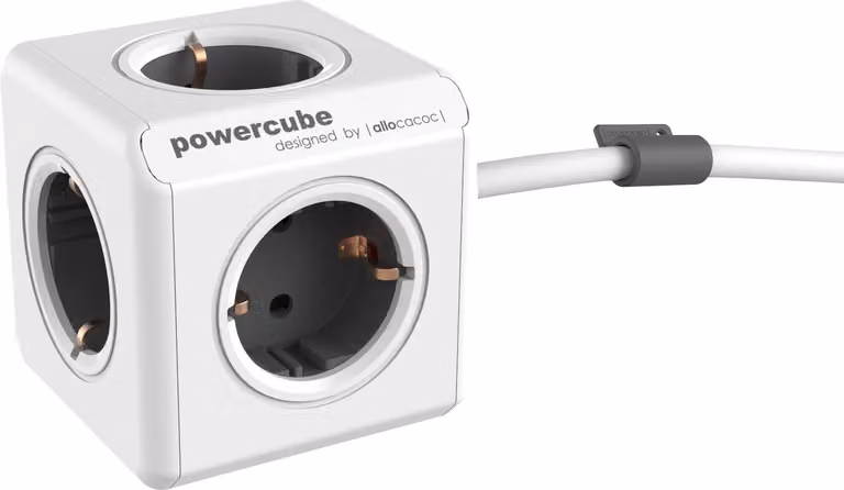 Allocacoc PowerCube 1300GY 1,5 m 5 prese