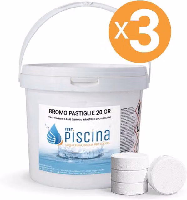 BROMO in PASTIGLIE 20 gr Quantità confezione: 3 confezioni