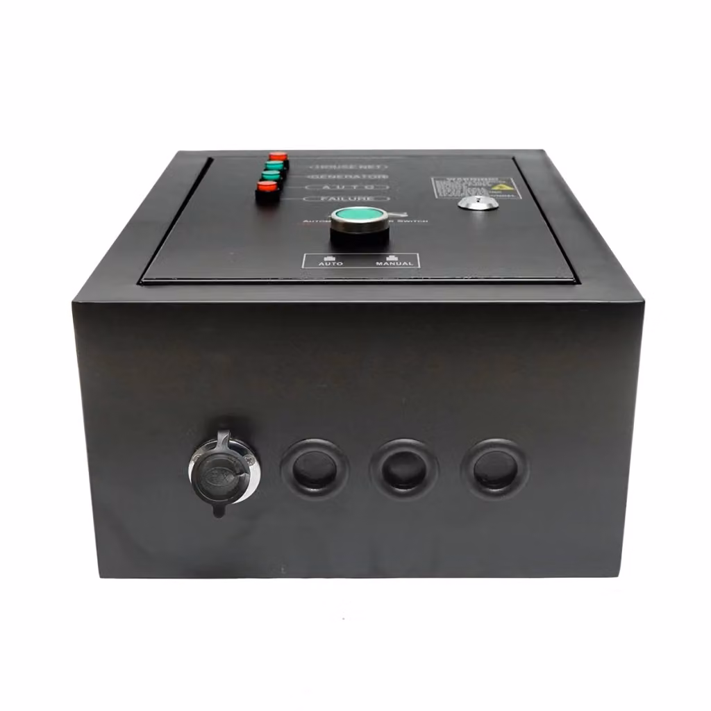 Commutatore automatico ATS 380V Breckner Germany per generatore elettrico a benzina, colore nero – 2