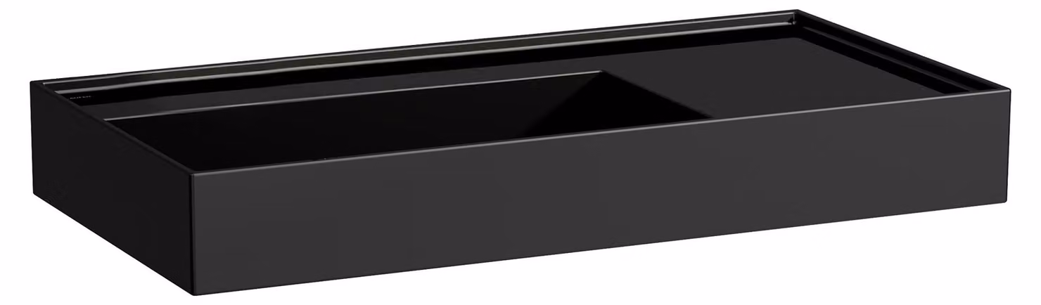 LAUFEN Kartell lavabo à poser, tablette à droite, sans trou pour robinet, sans trop-plein, 900x460mm, H8183380201121, H8183380201121