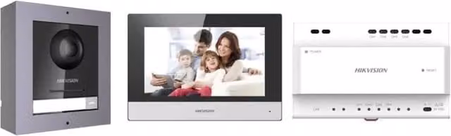 HiKOKI Videocitofono Smart IP da parete colore grigio