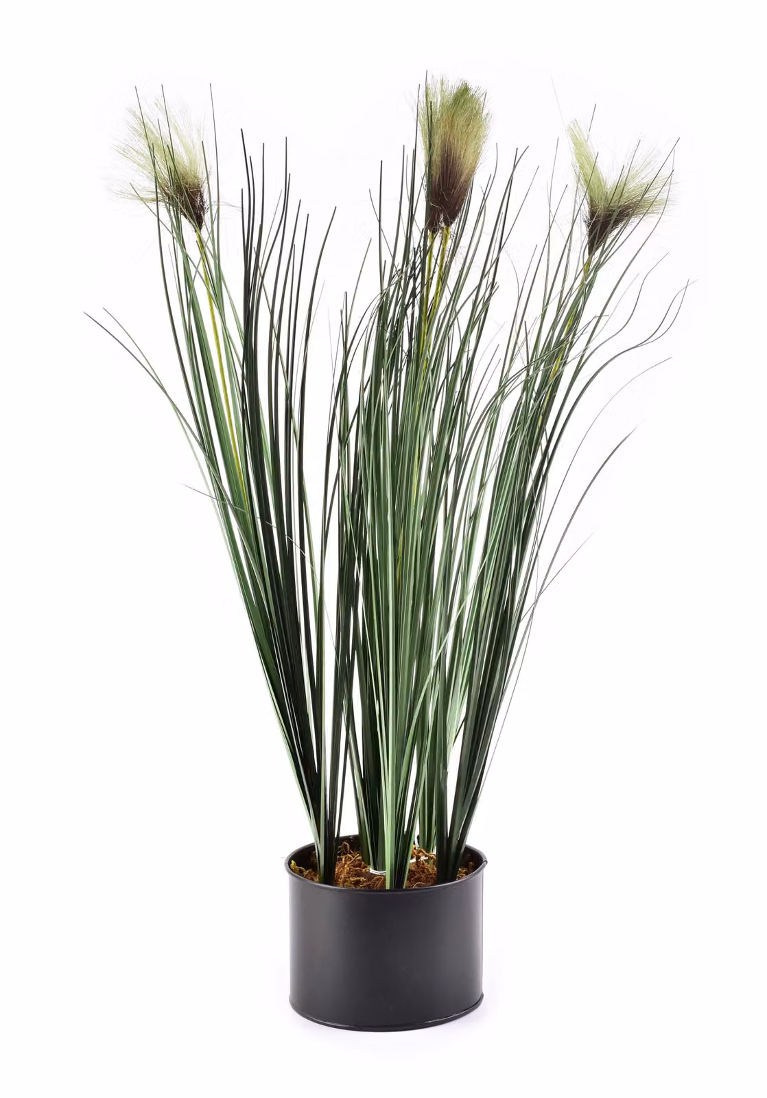 Fiore artificiale GRASS 64 cm verde/marrone