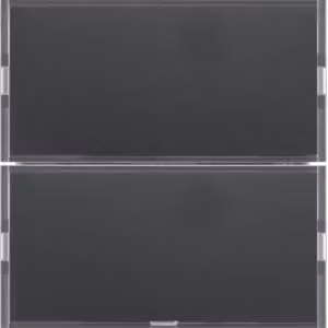 Berker 80162785 Sensore a pulsante doppio Comfort KNX - Berker S.1/B.3/B.7 per antracite e alluminio