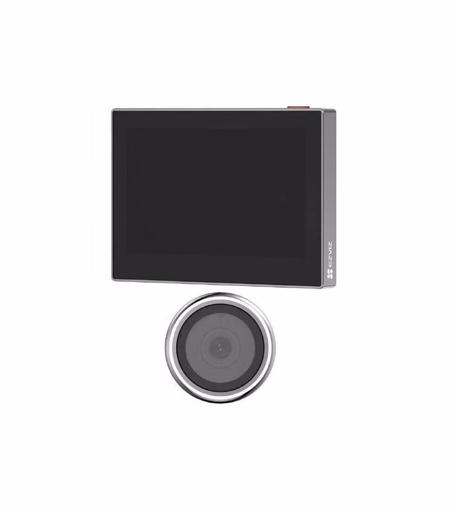 Spioncino Digitale Ezviz HP2 con Display 4,3 pollici e Wi-Fi, Colore Silver – 3