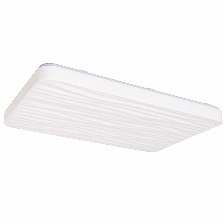 Plafoniera LED 945 x 645 x 75 mm, 230 V CA, 90 W, e RoHS, temperatura di colore 3000-4000-6000 K, con telecomando