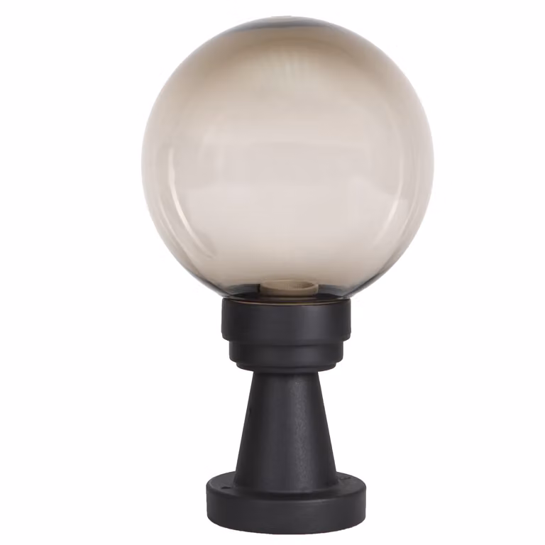 Lampada a sfera per esterni luce fumo trasparente Ø 20cm lampada da giardino
