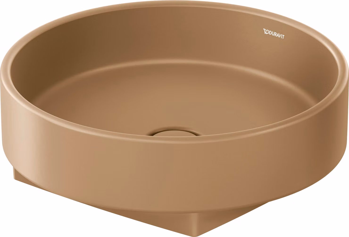 Duravit Balcoon vasque à poser, polie, sans trou pour robinet, ronde, diamètre 450mm, 240945AM79, 240945AM79