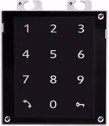 Modulo tastiera touch capacitiva per controllo accessi Helios IP Verso 2N colore Nero con protezione IP65 e IK08 – 1