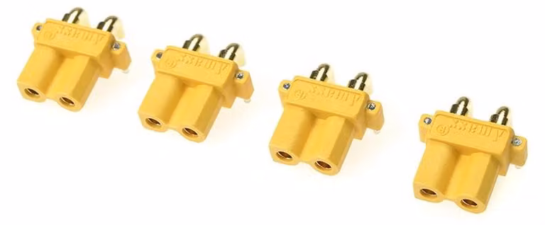 Connettore placcato in oro XT-30PW per batterie (4 pezzi)