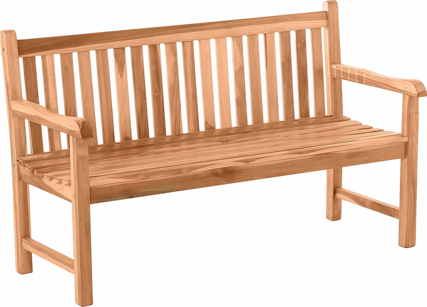 Panchina da giardino, 150 cm, teak