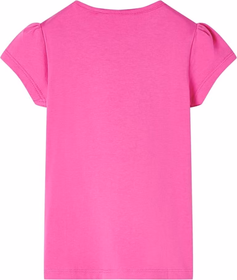 Maglietta da Bambina Maniche Aletta Rosa Scuro 104