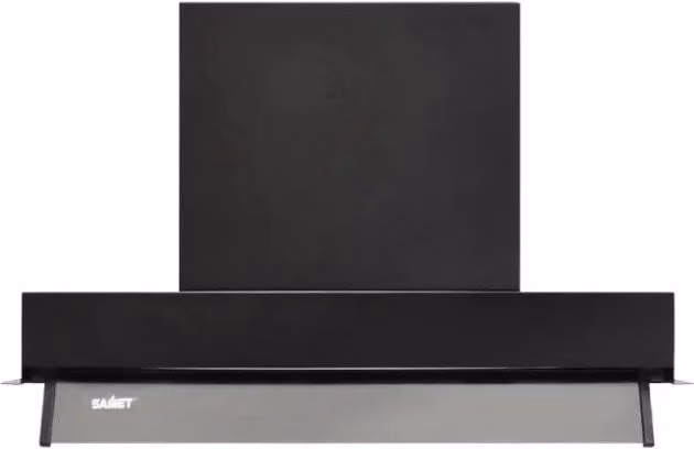 Gruppo cappa sottopensile Kripto60 Samet nero con display LED e timer