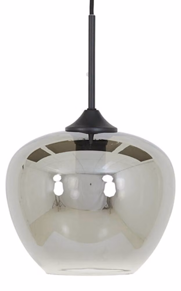Lampada a sospensione - trasparente - Mayson - vetro - Ø 23cm - E27 - 2952212 - Light & Living