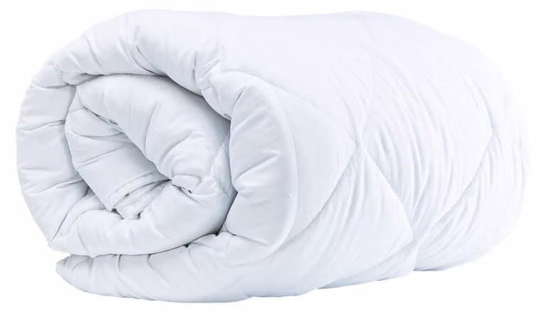 Coperta invernale, 135 x 200 cm, 440 g/m², ipoallergenica, bianca, per la camera da letto