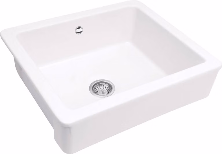 Ceramic sink 1-bowl farmhouse