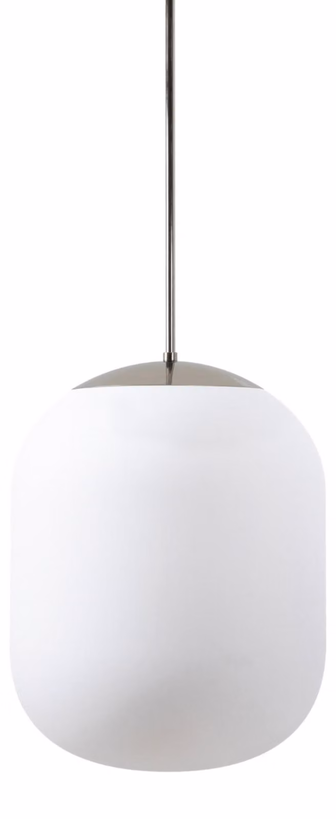 OSMONT TAN62776 TANIA P1 HP apparecchio a sospensione in vetro acciaio inox lucido / bianco IP40 4000 K 52W LED DALI