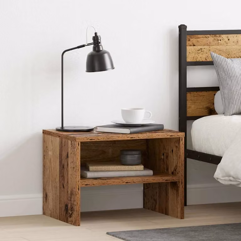 Armadio da notte vidaXL in legno marrone stile moderno L 40 cm x P 30 cm x H 30 cm