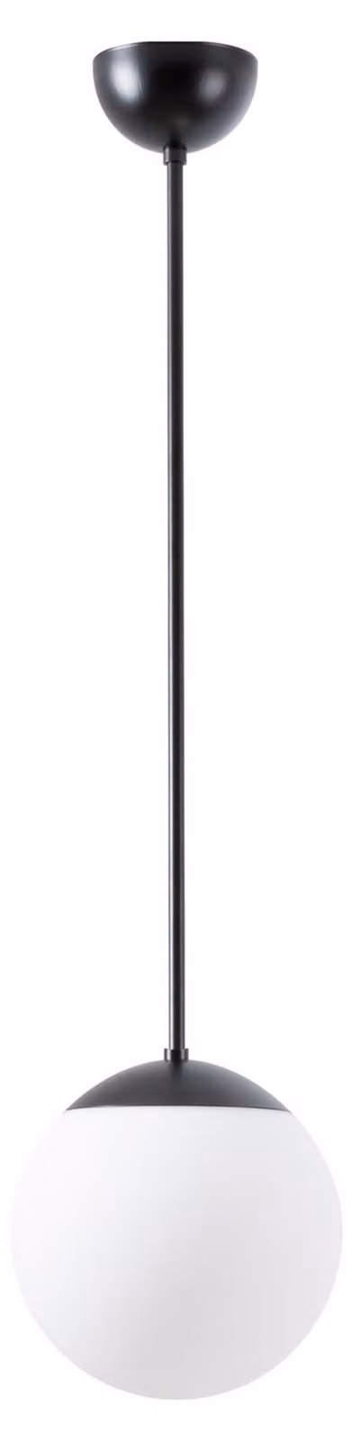 OSMONT ISI72914 ISIS P1 PM-M Lampada a sospensione in plastica, bianco/nero, grado di protezione IP40, 4000 K, LED da 8 W