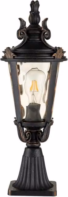 Lampada esterno Baltimore Elstead E27 60W IP44 bronzo