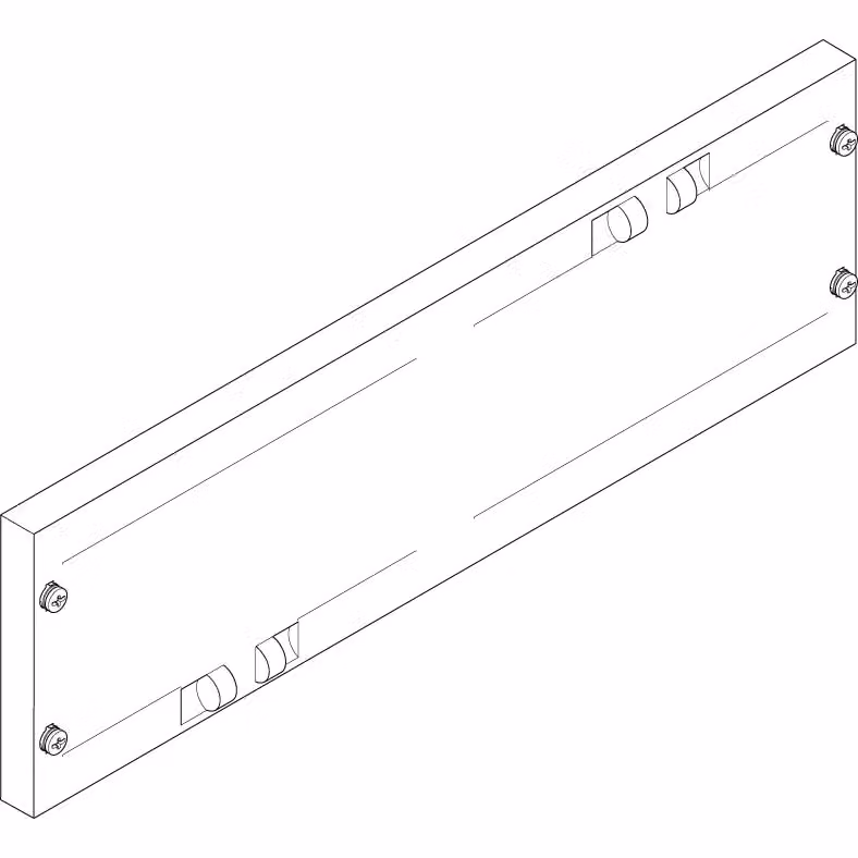 Piastra di copertura ABN 500x150 mm 2FB/1RE chiusa FAG21N