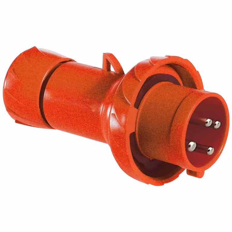Schneider Electric CEE spina, morsetti a taglio, 16 A, 3 poli + terra, 380-415 V CA, IP67 PKX16M734