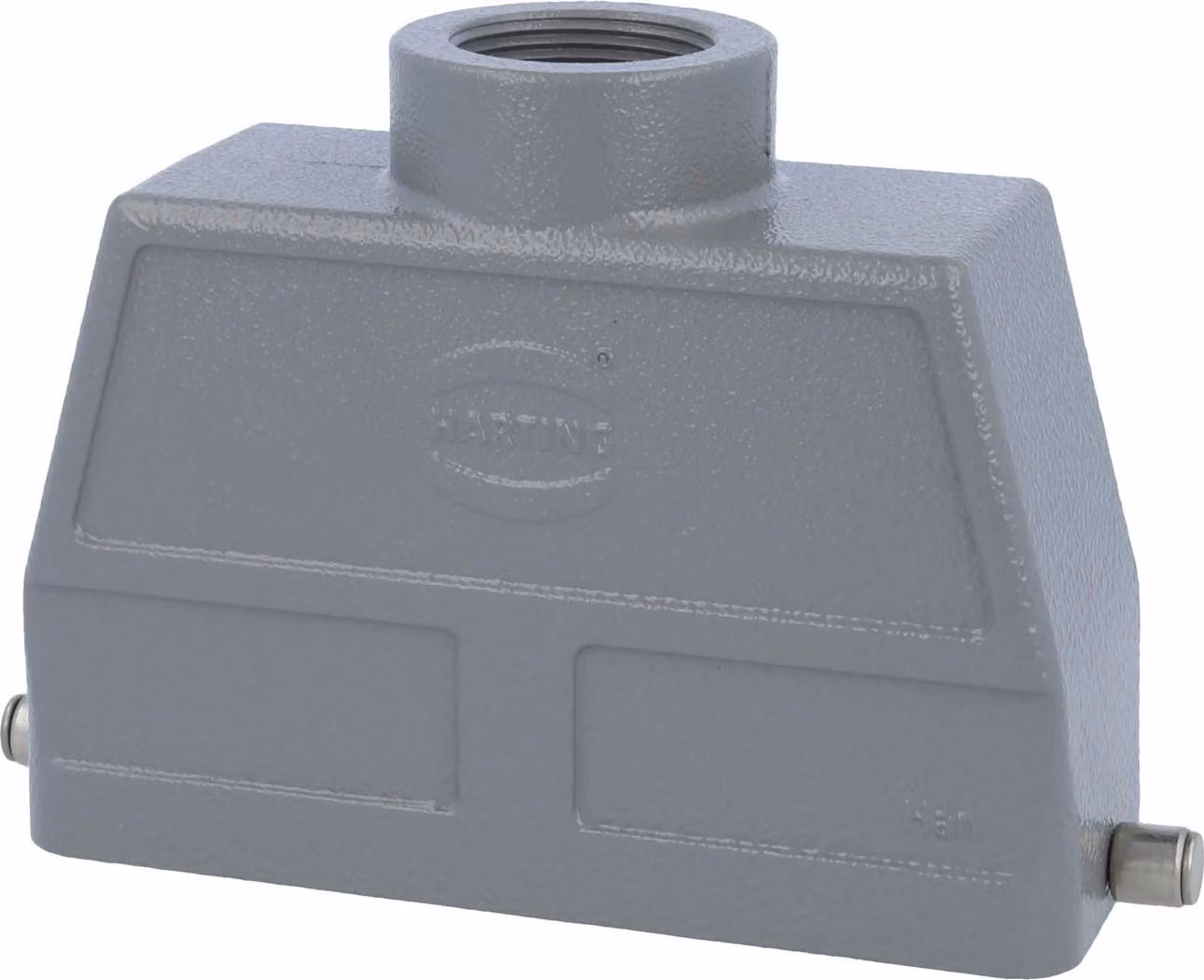 HARTING Han 24B Custodia con manicotto alta, 1xPG21 uscita cavo diritta, per 1 staffa (nella parte inferiore) Vite PG21