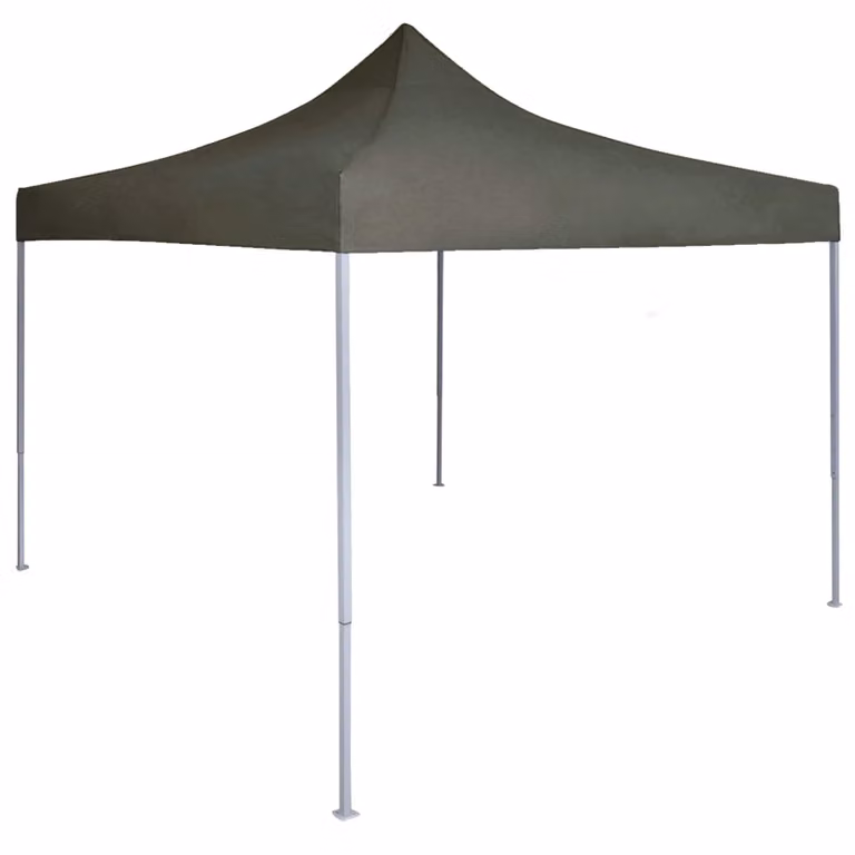 Tenda Party vidaXL in tessuto Oxford color antracite, L/P/H: 200 x 200 x 315 cm