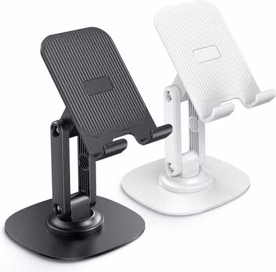 Supporti elettronici per apparecchi, set da 2, portatili, nero e bianco