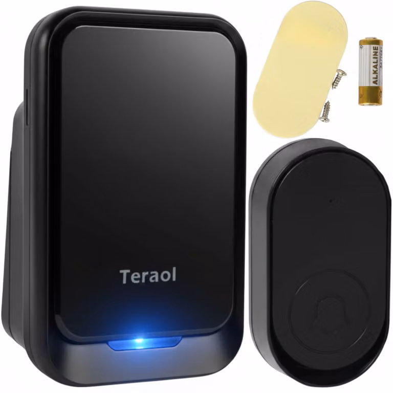 Campanello Senza Fili Da Esterno Per Porte E Cancelletti, Alimentato A Batterie O Usb