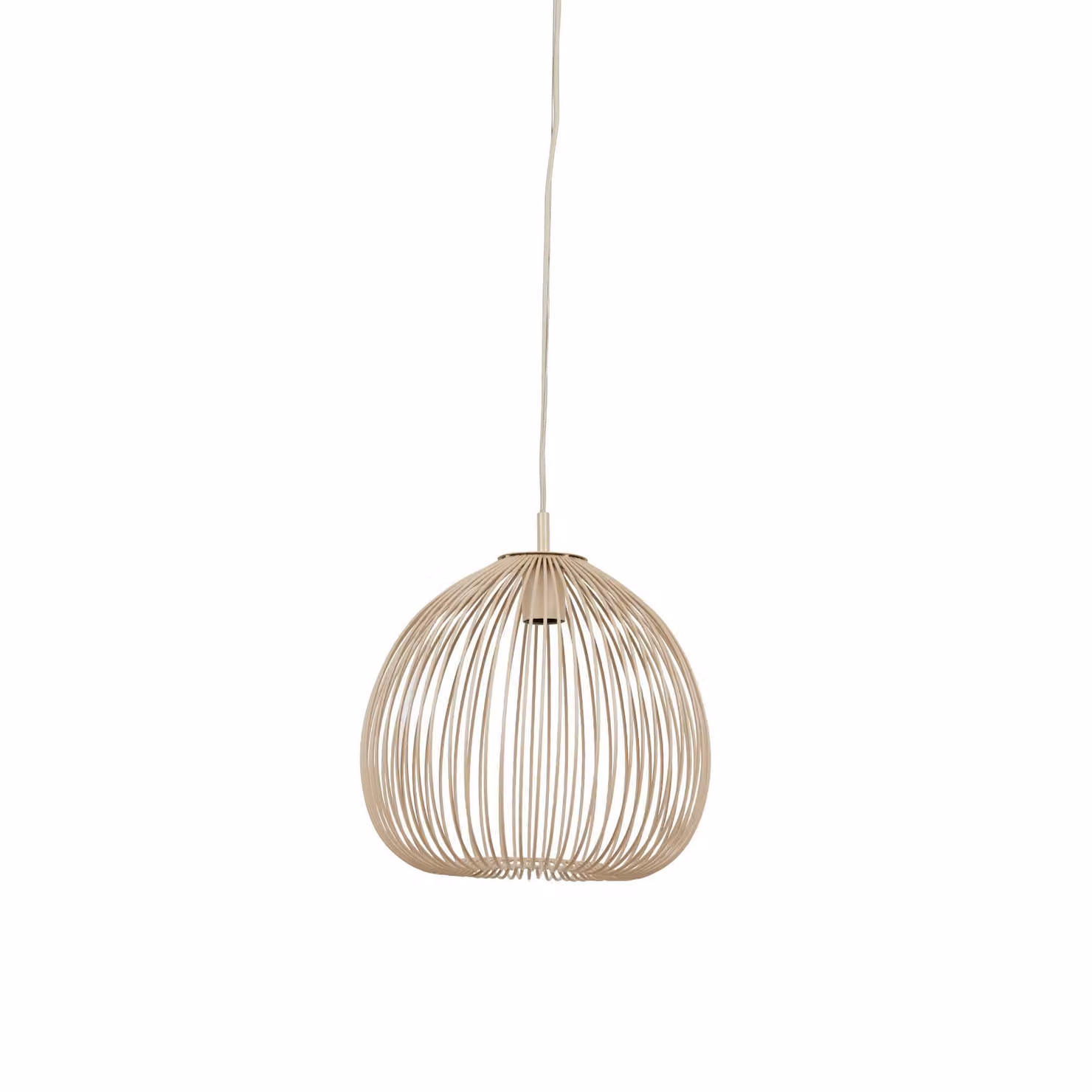 Lampada a sospensione - beige - Rilana - metallo - Ø 34cm - E27 - 2961913 - Light & Living