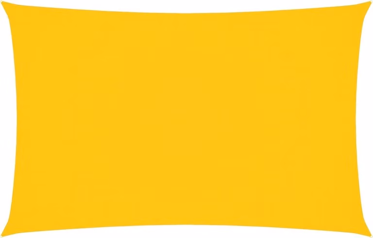 Parasole a Vela Oxford Rettangolare 5x8 m Giallo