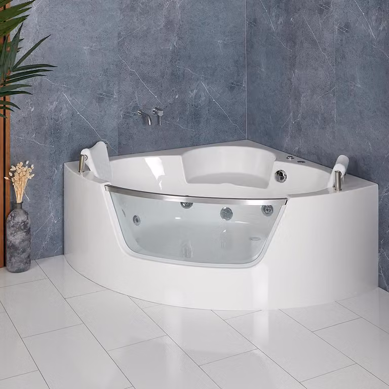 Vasca Idromassaggio Angolare 1400x1400mm - Cromata - Breeze