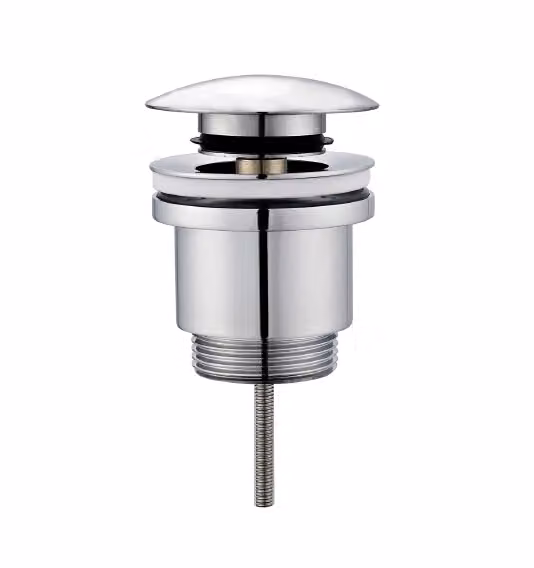 Piletta click-clack universale in ottone GIULY - Cromato Lucido