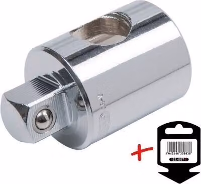 KS-Tools 918.3807-E 3/8" CROMO+ pezzo scorrevole/Redu