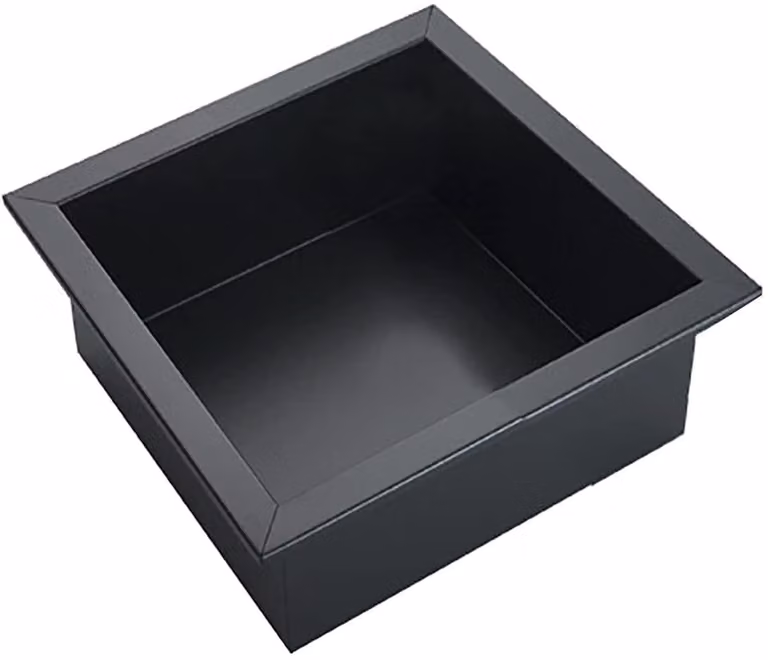 Omgoods - Nicchia per doccia integrata in acciaio inossidabile 304 (35 x 35 x 12 cm)