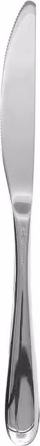 Coltello da tavola EME Segno in acciaio inox color argento lucido